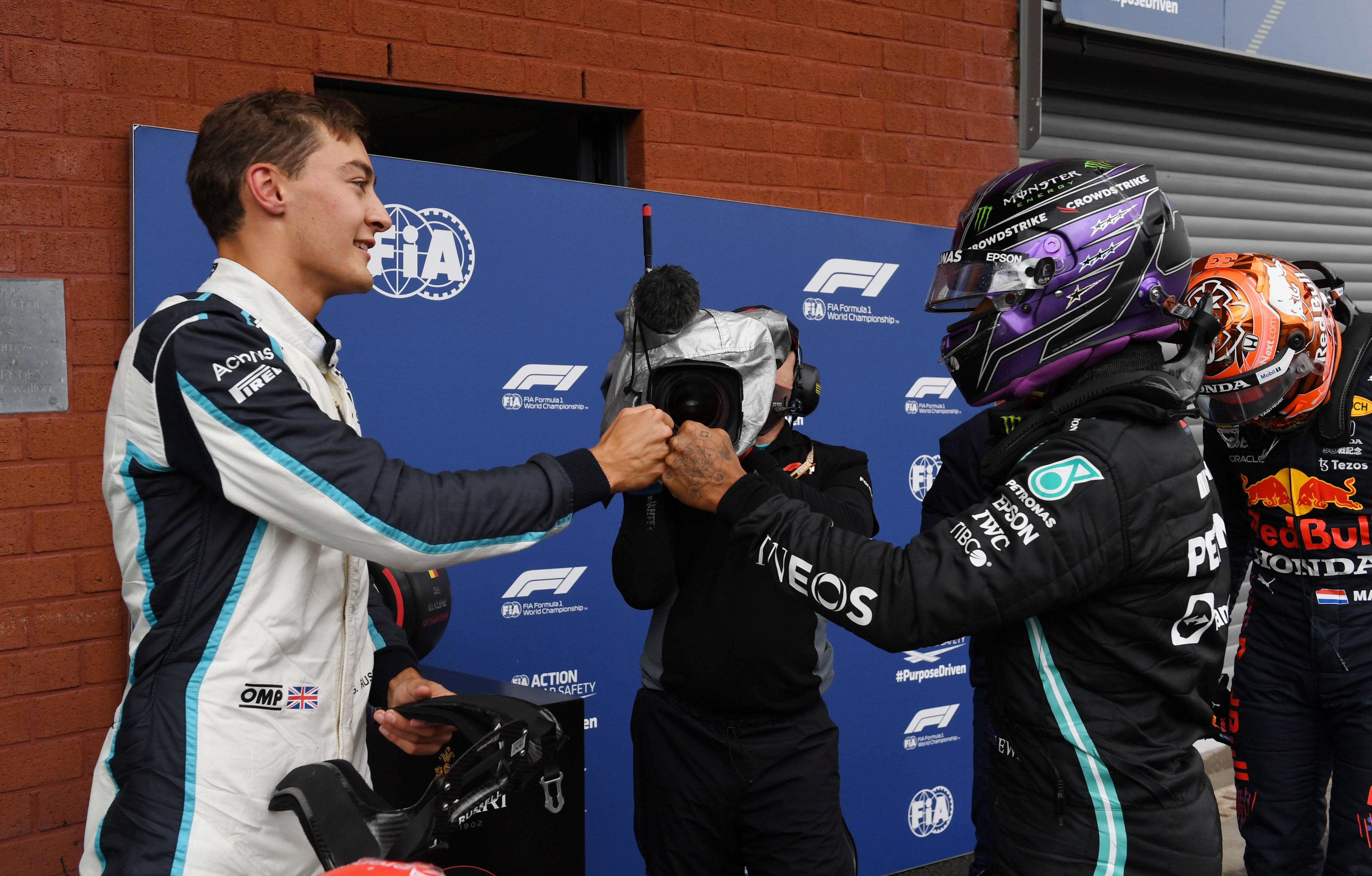 George Russell will team with Lewis Hamilton next season