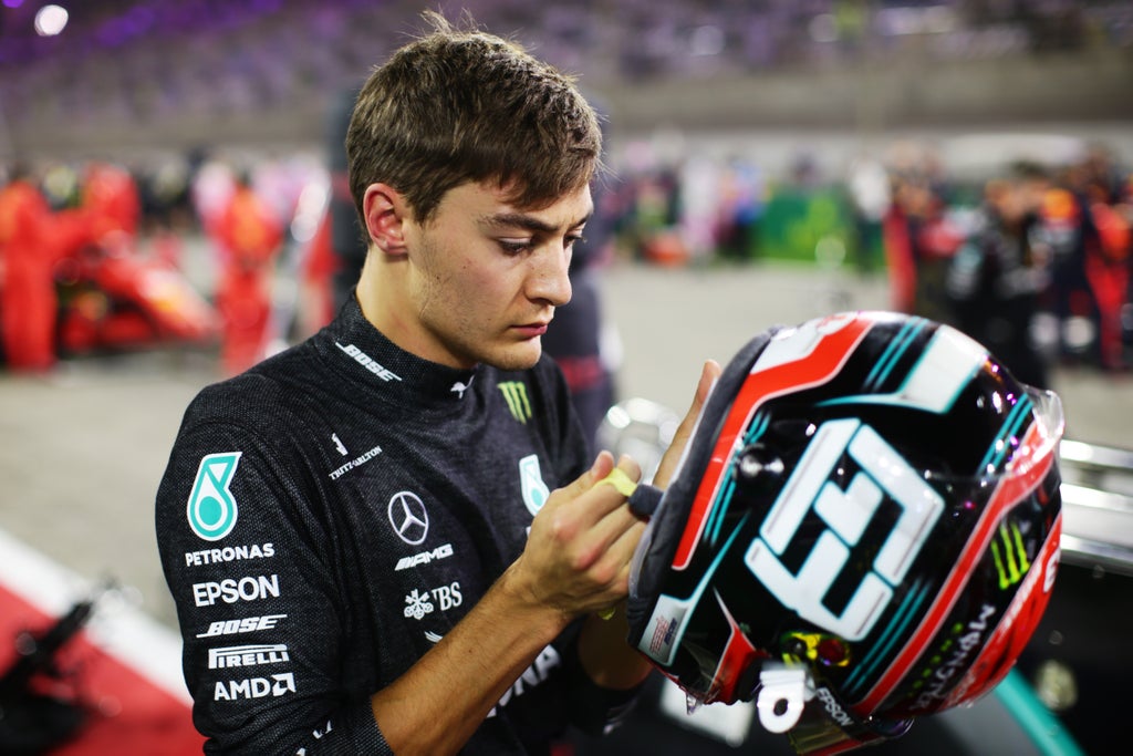 Lewis Hamilton’s new Mercedes team-mate George Russell has race pace questioned by Red Bull