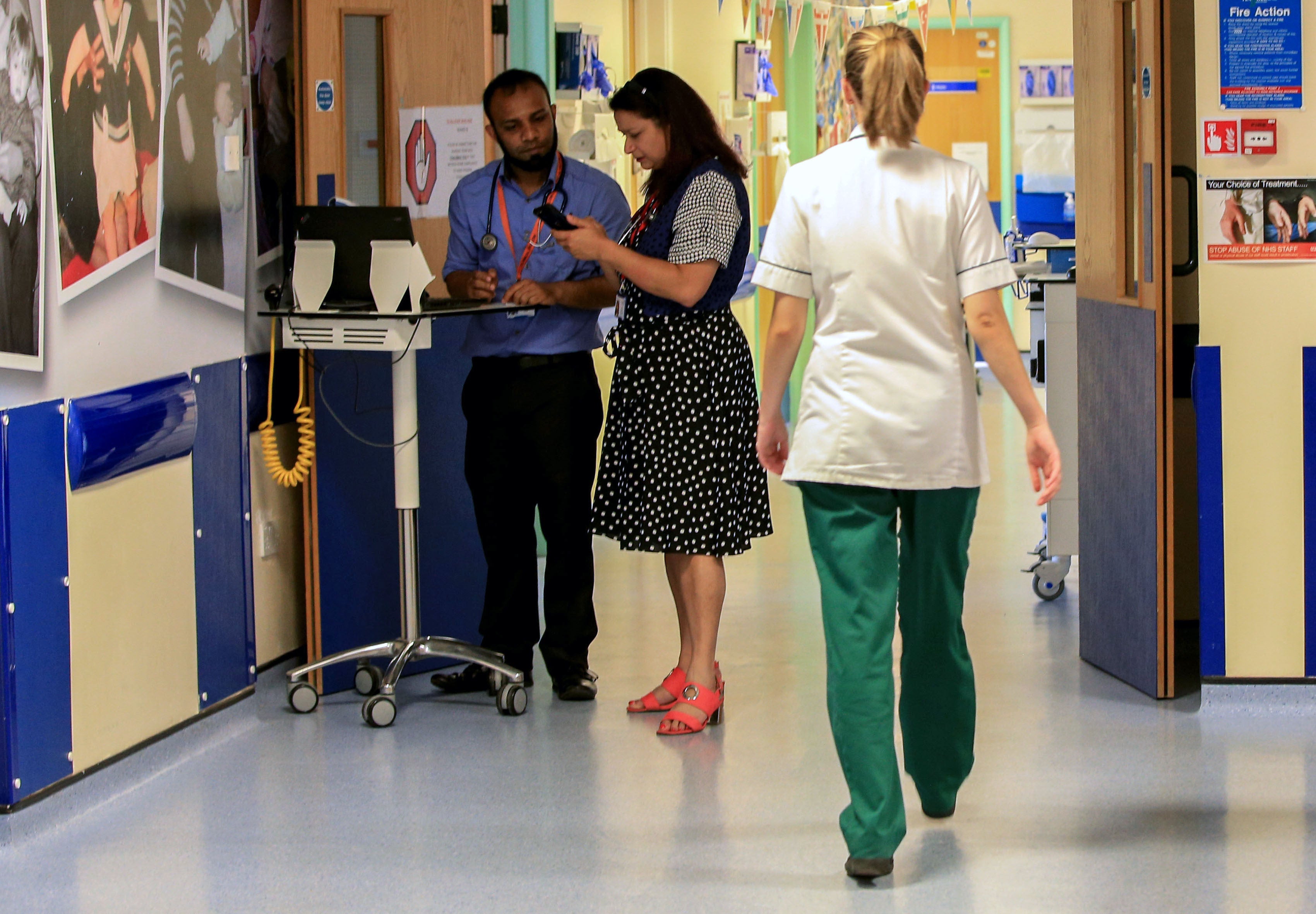 The NHS in England is under pressure as a result of the pandemic