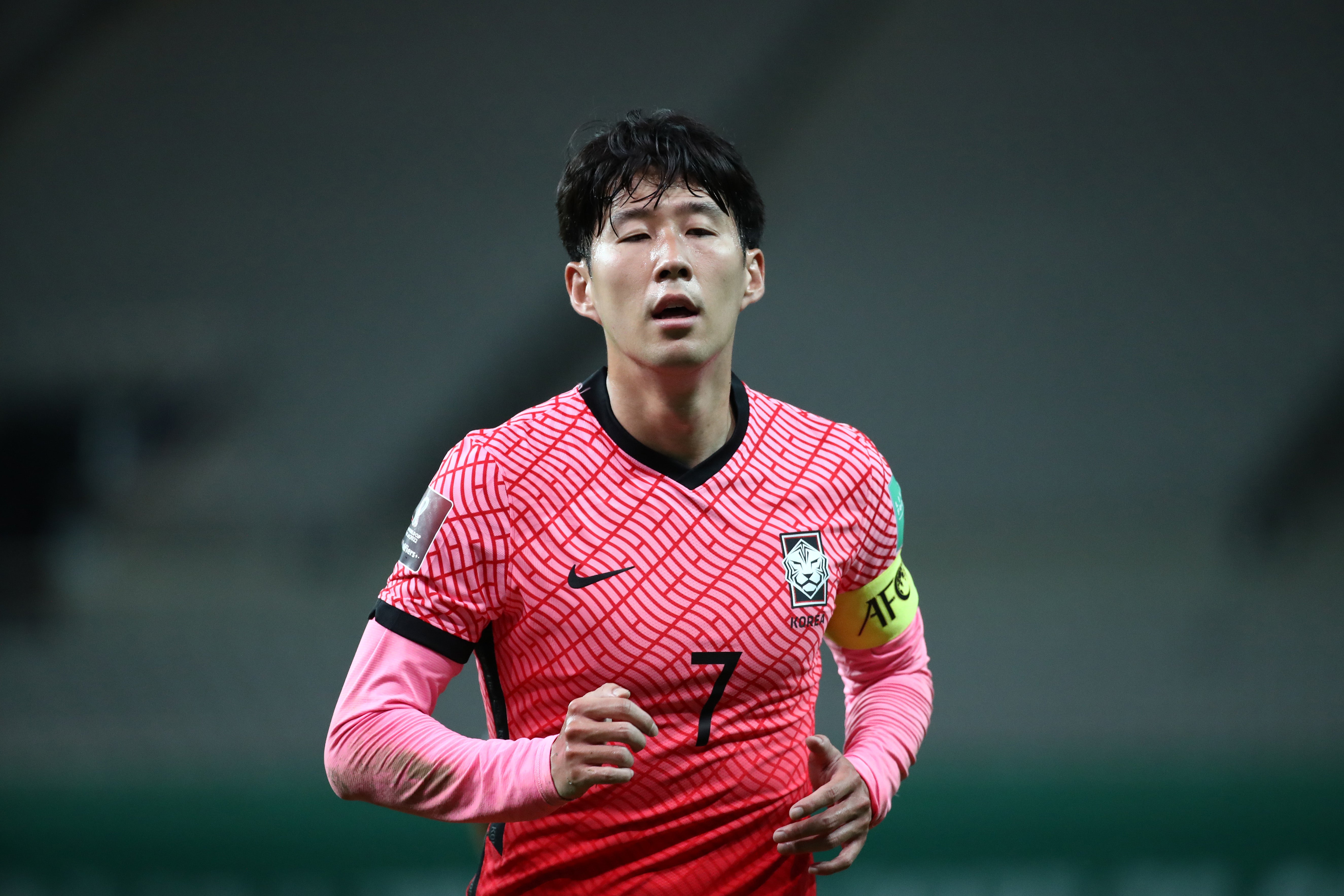 South Korea captain Son Heung-min was ruled out of Tuesday’s World Cup qualifier