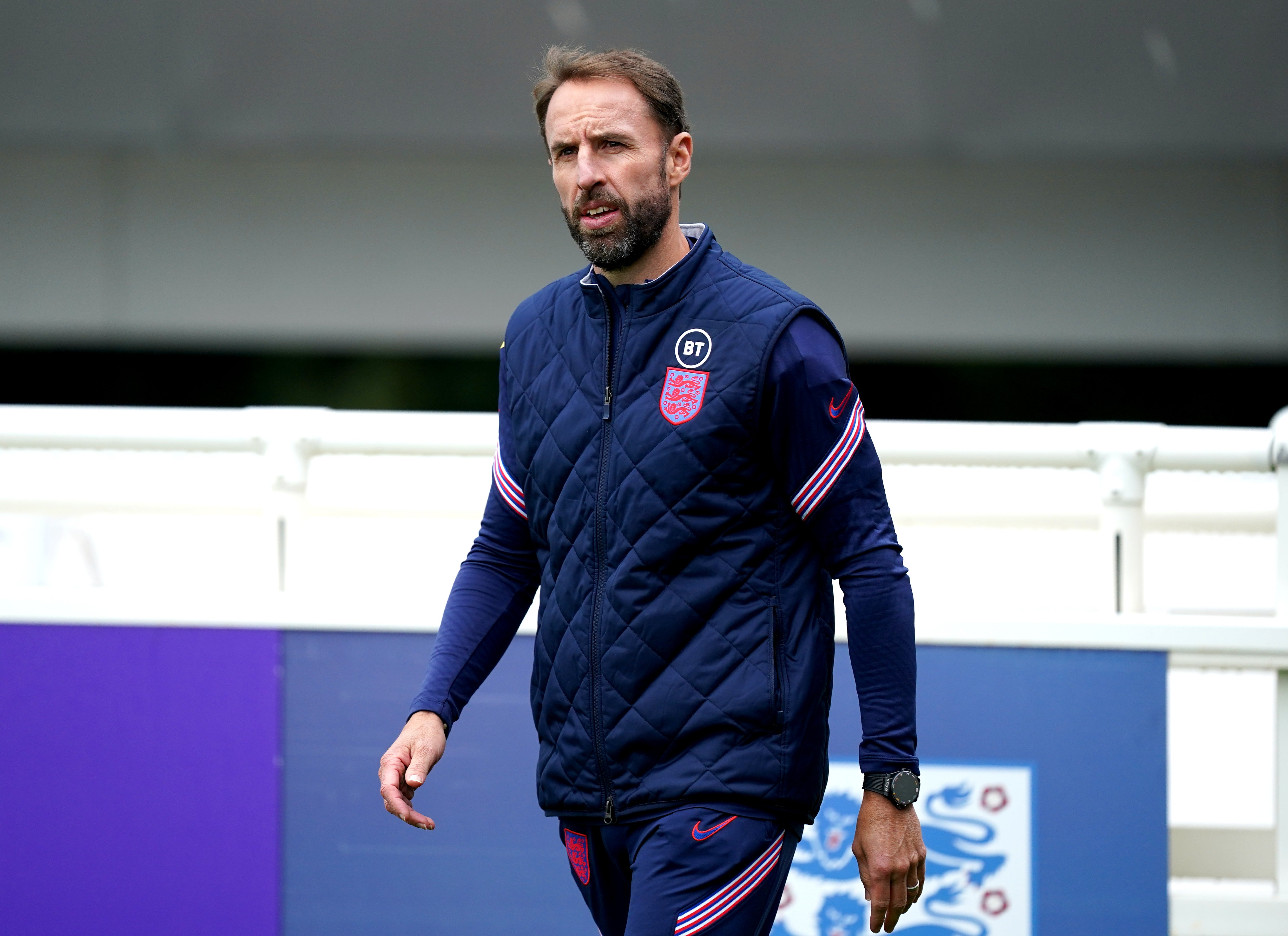 Gareth Southgate has warned England against complacency (Mike Egerton/PA)