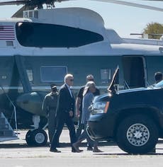 Biden visits neighbourhoods devastated by Storm Ida flooding in New York and New Jersey