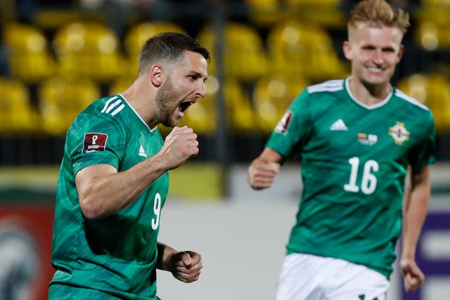 Northern Ireland must try to build on Thursday’s win over Lithuania when Switzerland visit on Wednesday (Mindaugas Kulbis/AP)