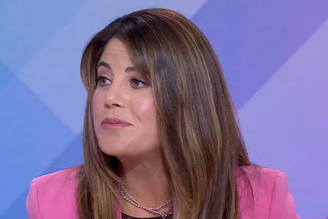 <p>Monica Lewinsky on the ‘Today’ show on 7 September 2021</p>