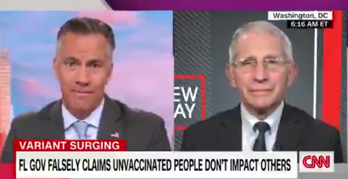 Fauci hits back at Ron DeSantis claim that vaccinations don’t ‘impact me or anyone else’ Fauci hits back at Ron DeSantis claim that vaccinations don’t ‘impact me or anyone else’