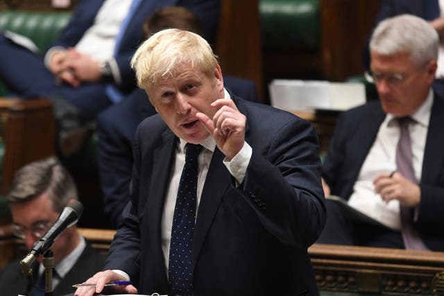 <p>Boris Johnson announces a 1.25 per cent increase in national insurance to pay for health and social care on Tuesday </p>