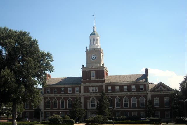 <p>Howard University, where classes were cancelled following a ransomware attack </p>