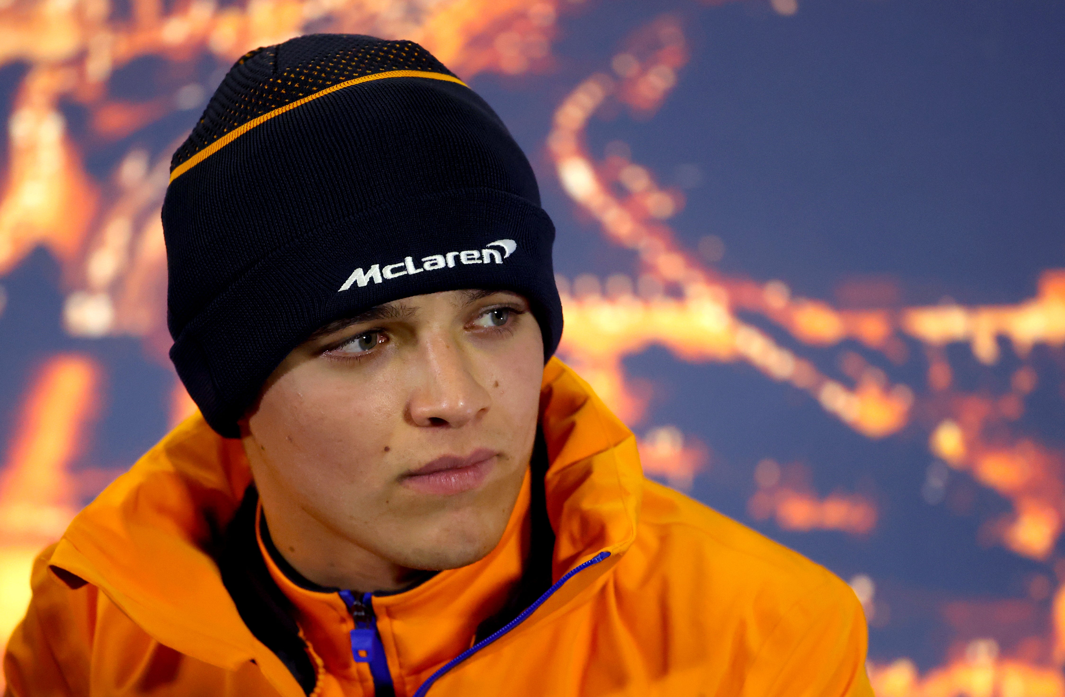 Britain’s Lando Norris will remain with McLaren in 2022 (David Davies/PA)