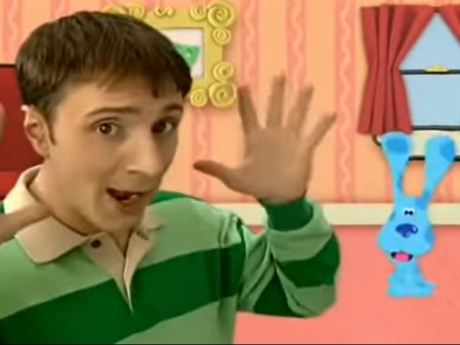 Steve Burns appeared on the hit children’s show Blues Clues