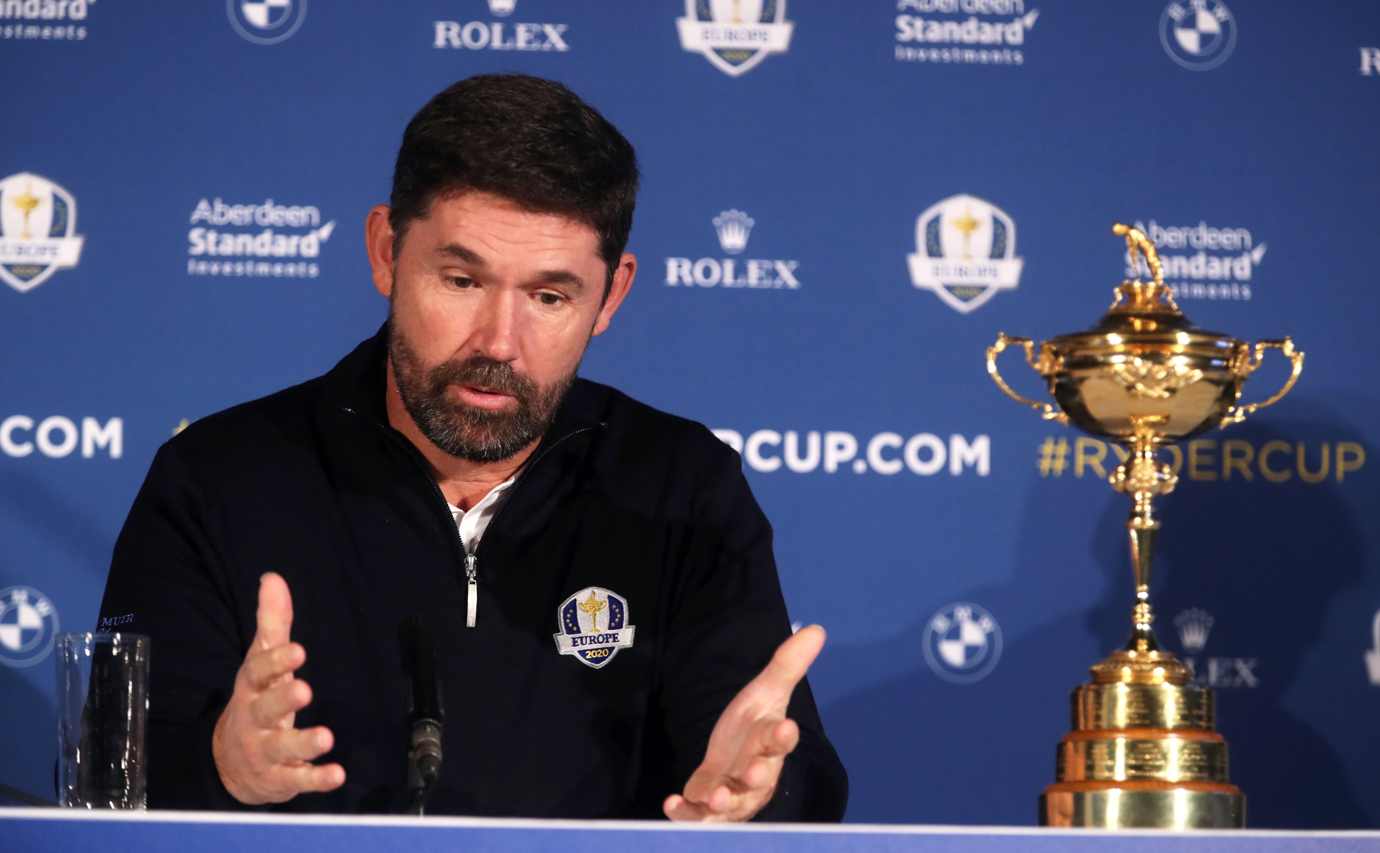 European Ryder Cup captain Padraig Harrington could face a tough decision on his wild cards (Adam Davy/PA)