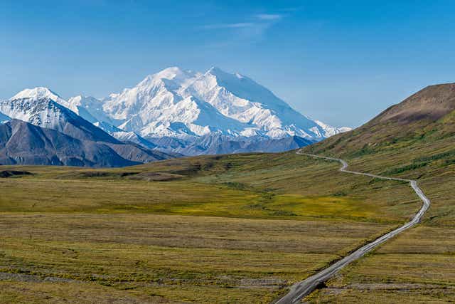 <p>File photo: Denali is the highest mountain in the US </p>