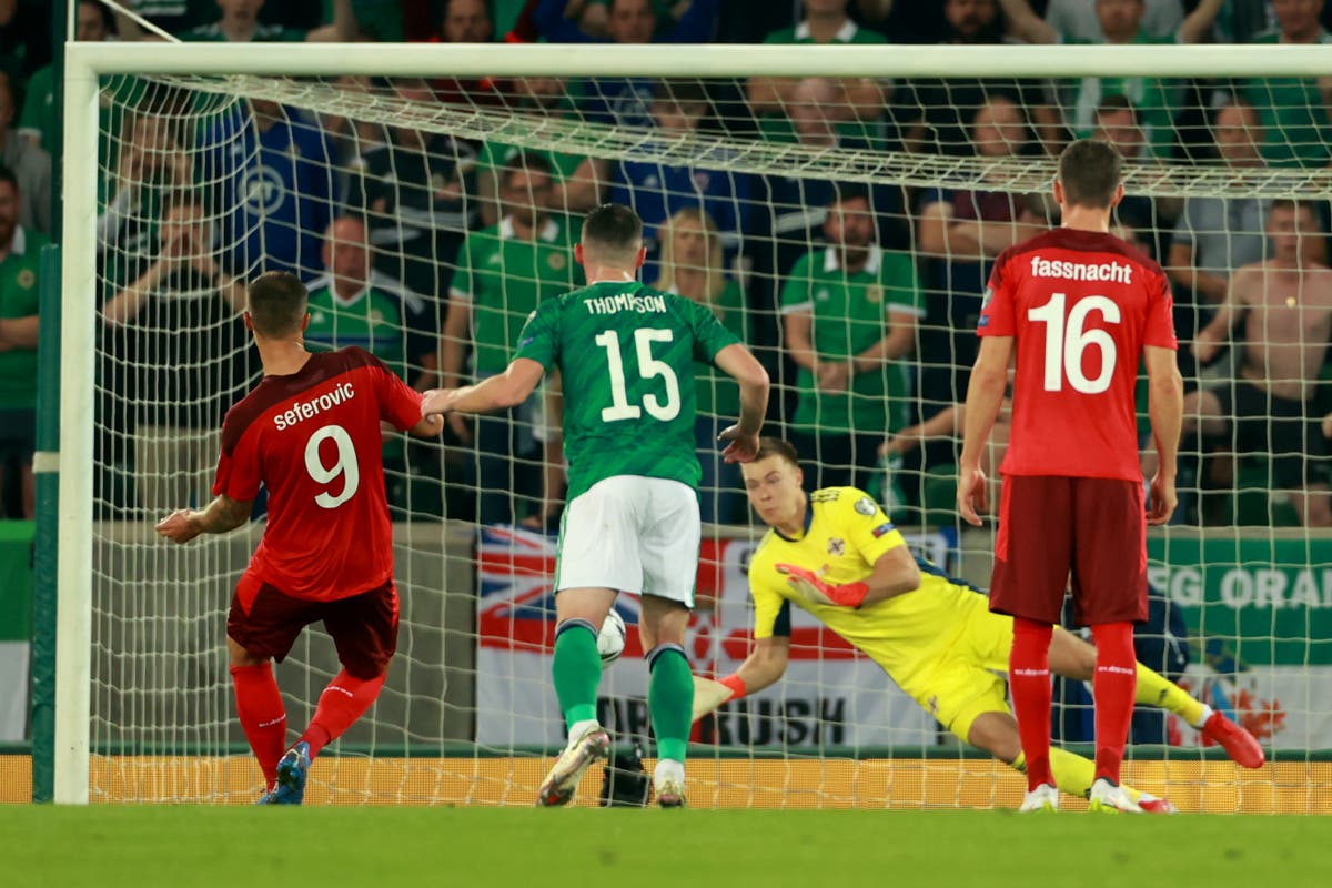 Bailey Peacock-Farrell’s penalty save earns Northern Ireland a point Bailey Peacock-Farrell’s penalty save earns Northern Ireland a point