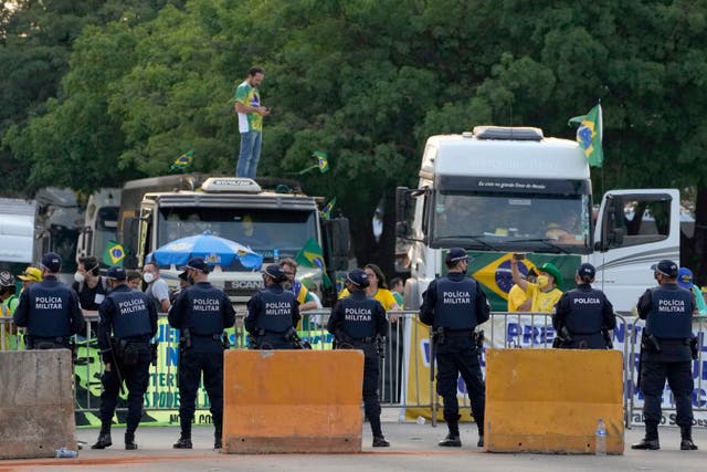 Brazil Bolsonaro Protest