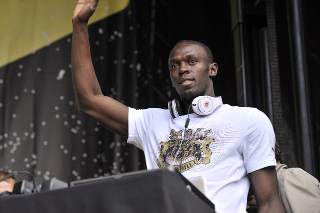 <p>Usain Bolt has released a new reggae album</p>