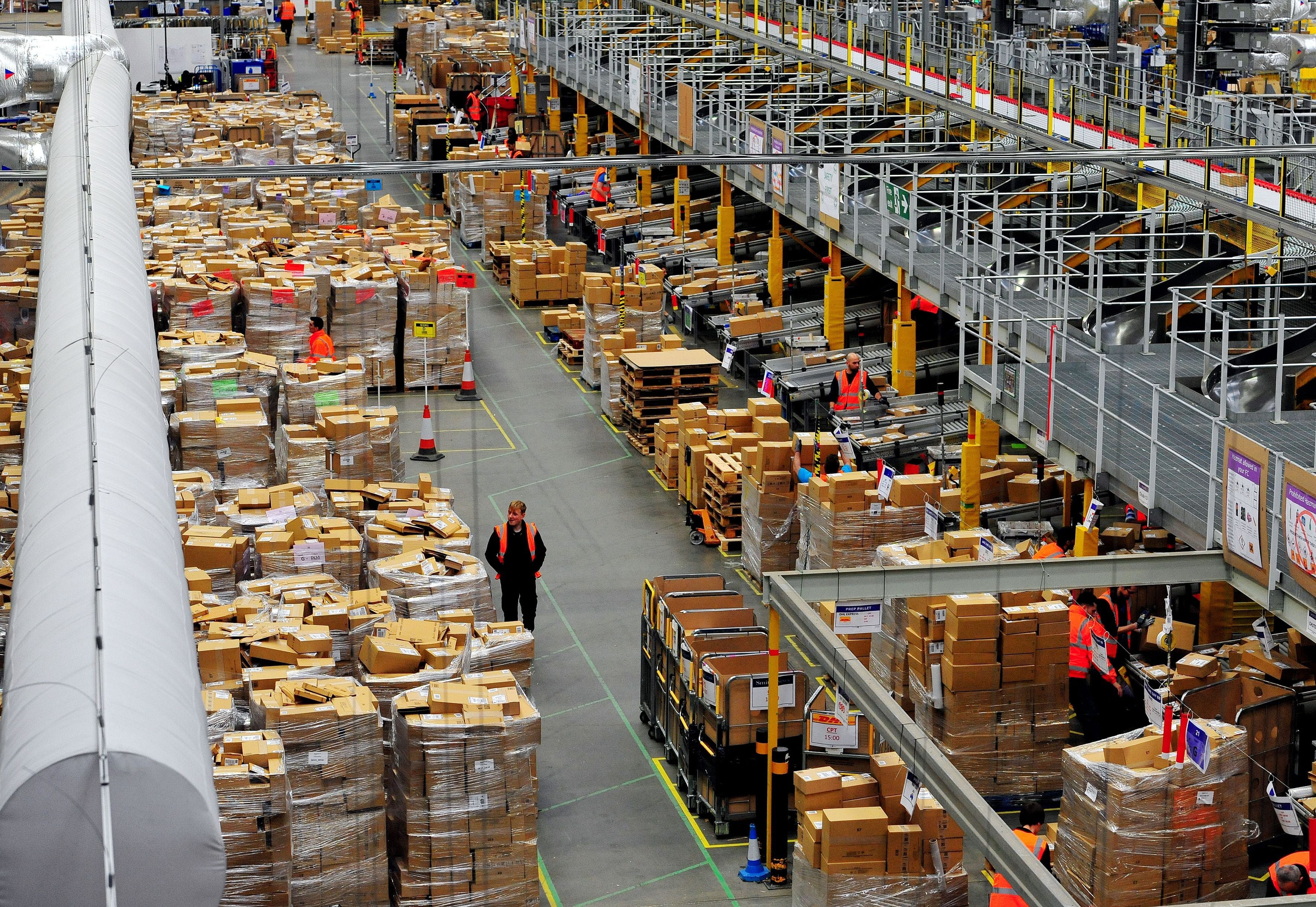 Amazon is creating 500 jobs at its new fulfilment centre in Dublin (Nick Ansell/PA)