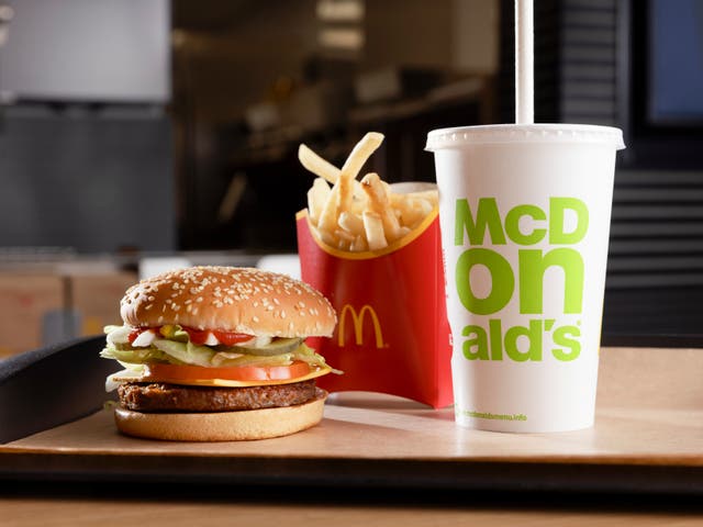 <p>McDonald’s is trialling it’s new McPlant vegan burger in Coventry before rolling it out across the UK</p>