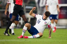 Christian Pulisic injury: Chelsea left sweating after forward suffers ankle injury on international duty