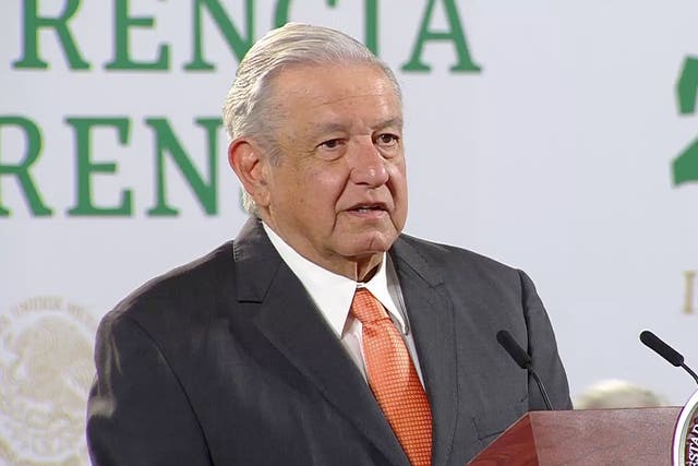 <p>El presidente de México, Andrés Manuel López Obrador, durante la Mañanera del jueves 9 de septiembre.  </p>