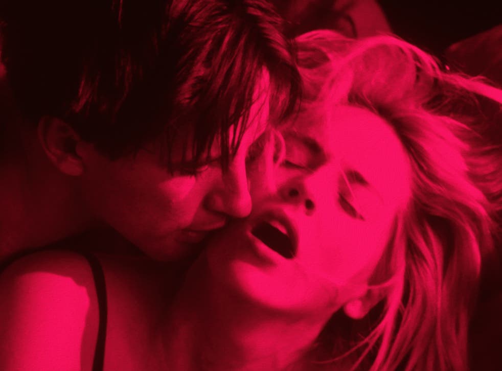 <p>Saxophone scores and phallic murder weapons: William Baldwin and Sharon Stone in ‘Sliver’</p>