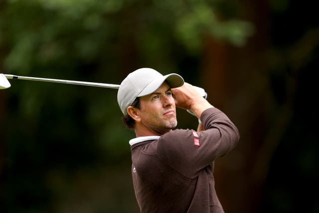 Adam Scott carded an opening 65 on his first start in the BMW PGA Championship at Wentworth since 2006 (Steven Paston/PA)