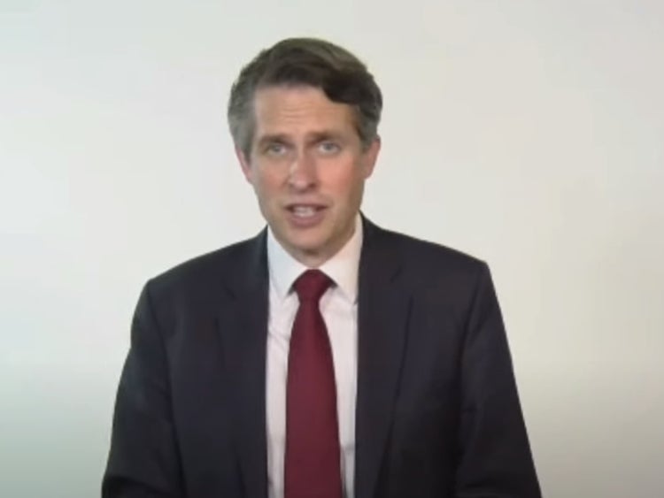 Gavin Williamson made the comments during a speech to a University UK conference