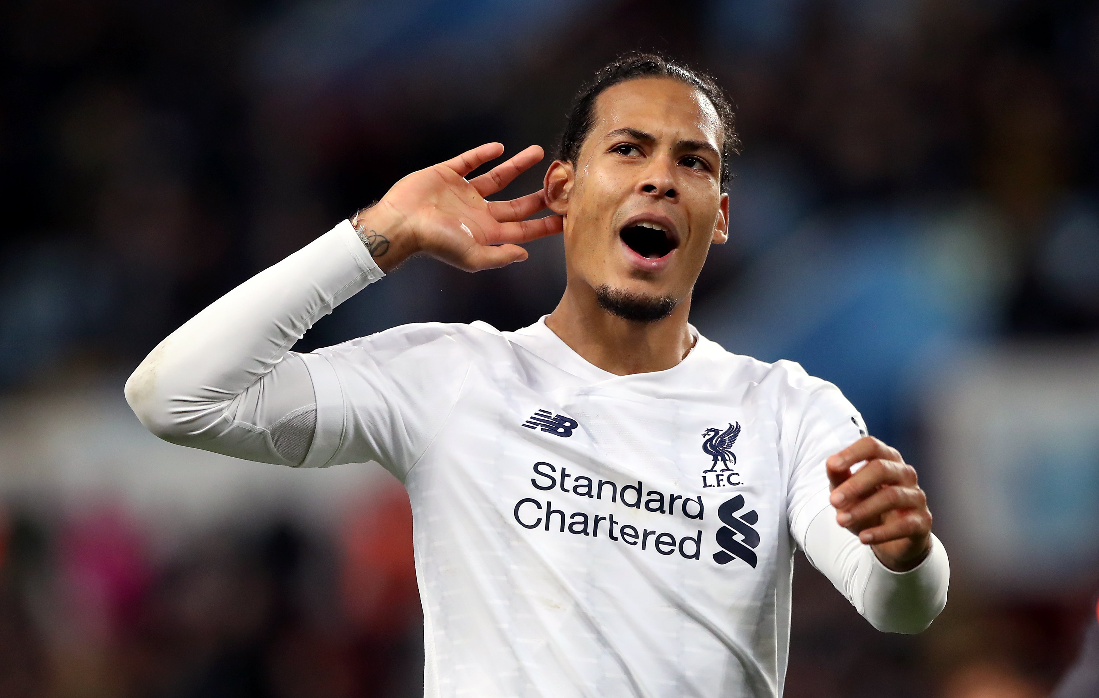 Liverpool’s Virgil Van Dijk has been rested at times this season