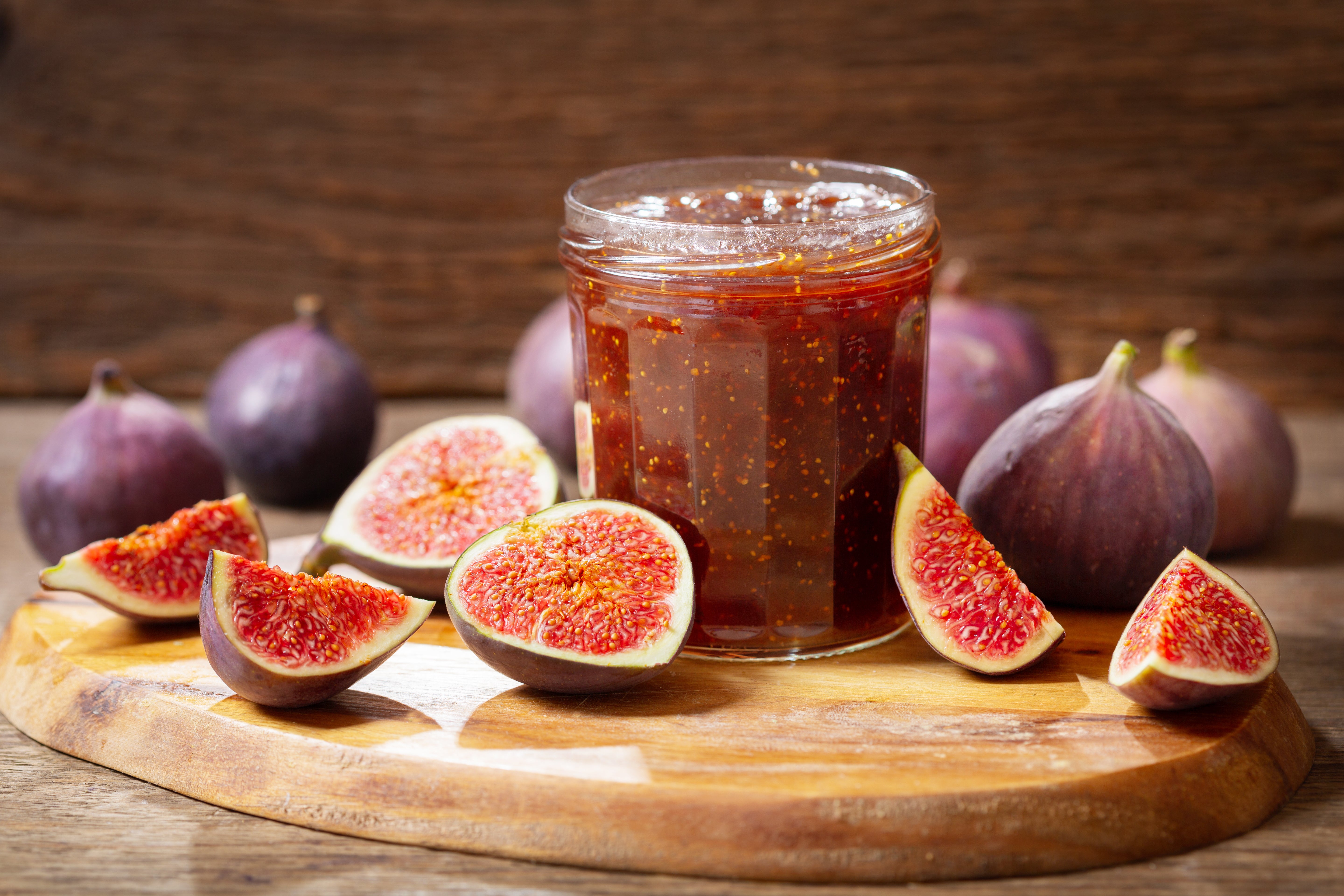 A classic gentle simmer suits the figs in this jam well