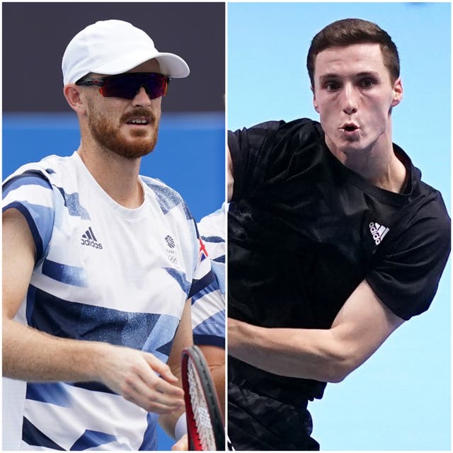 Jamie Murray and Joe Salisbury(Mike Egerton/John Walton/PA)