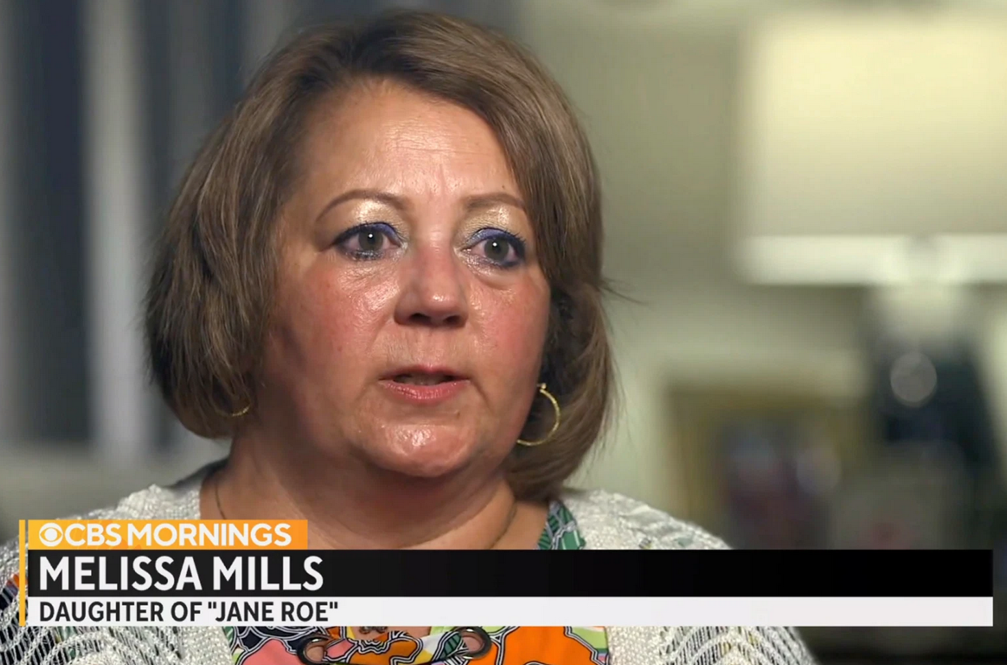 <p>The half sister of Shelley Lynn Thornton, the ‘Roe baby’, spoke to CBS after her identity was revealed</p>