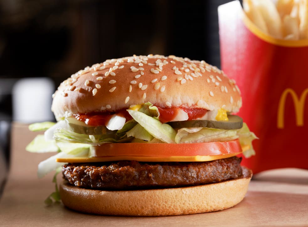 MCDONALDS-HAMBURGUESA VEGANA
