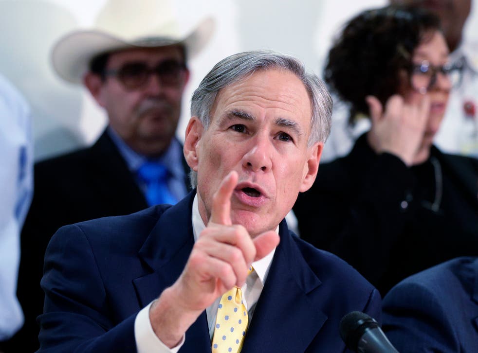 <p>Texas Gov Greg Abbott faces declining poll numbers </p>