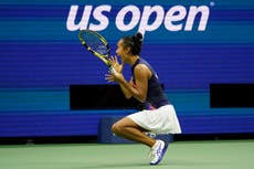 Leylah Fernandez continues dream US Open run by reaching final