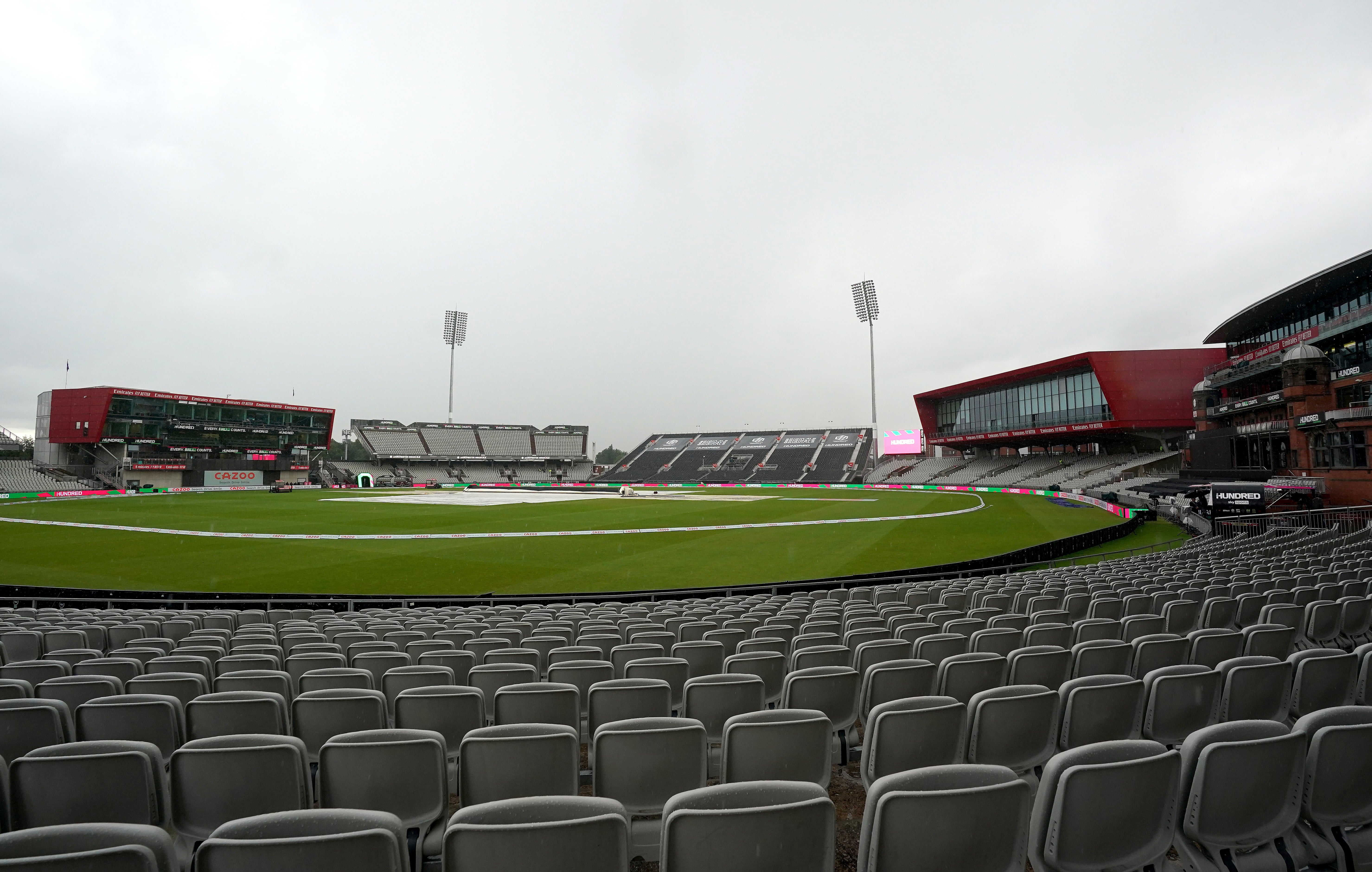 The Test match at Old Trafford has been cancelled