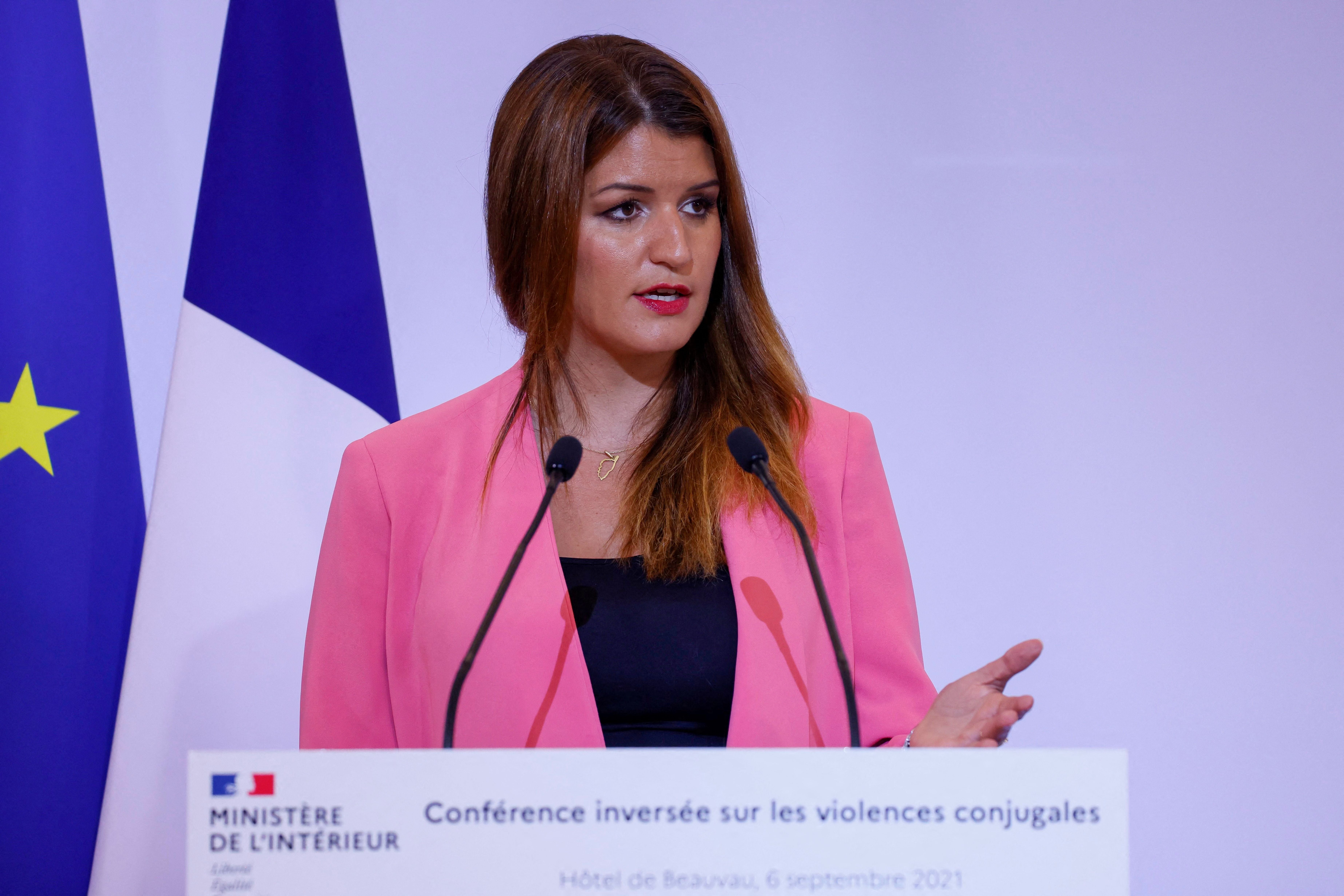 Marlène Schiappa, junior interior minister in charge of citizenship, thanked the frontline workers who were granted citizenship under a fast track scheme