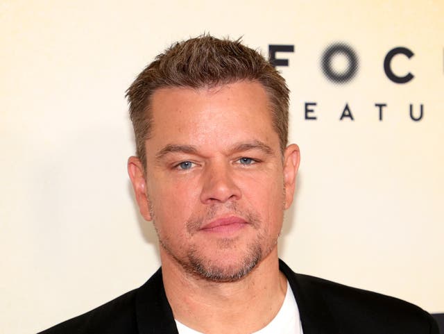 <p>Matt Damon fotografiado en julio de 2021</p>