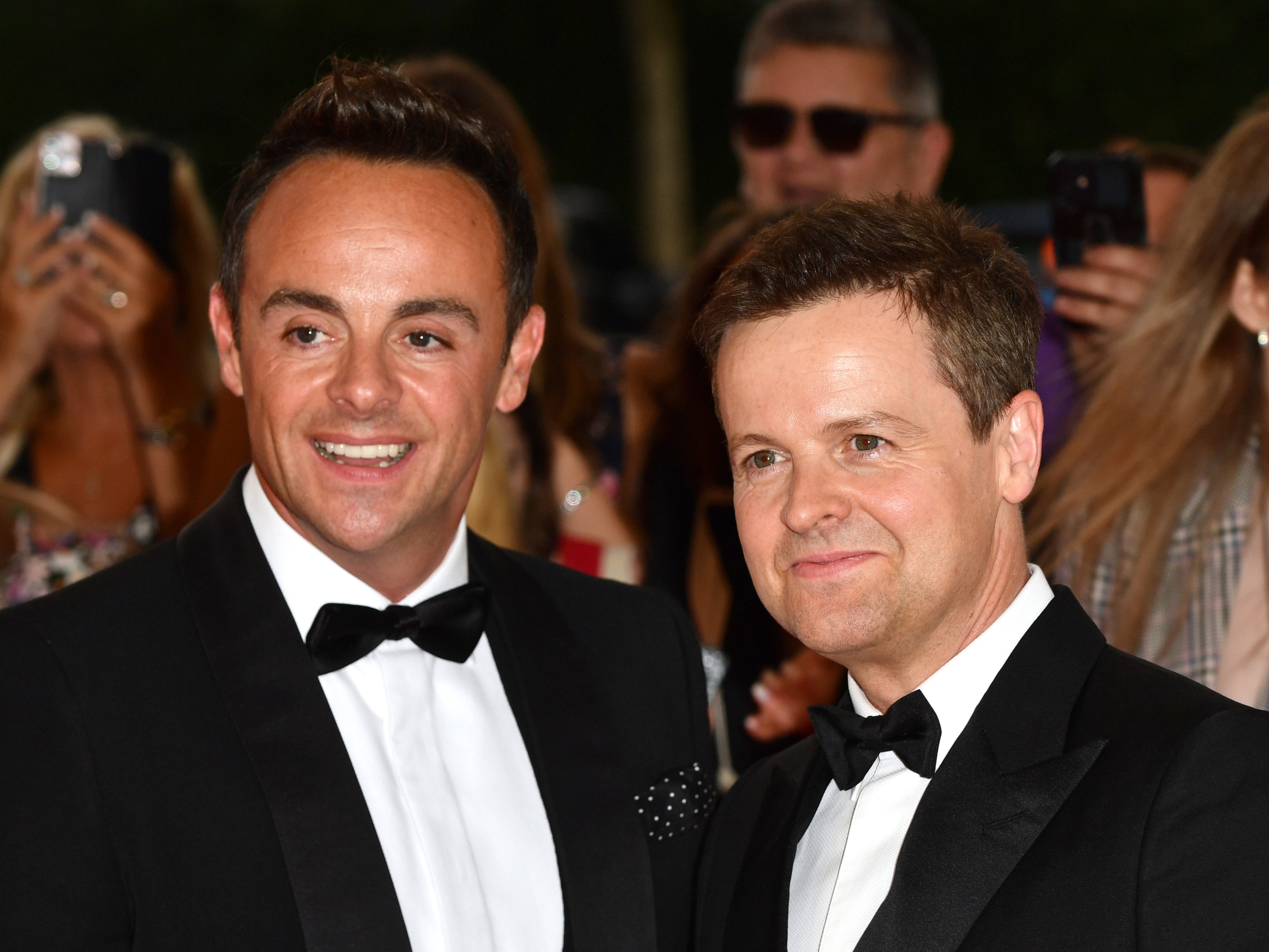 Ant and Dec attending the National Television Awards 2021