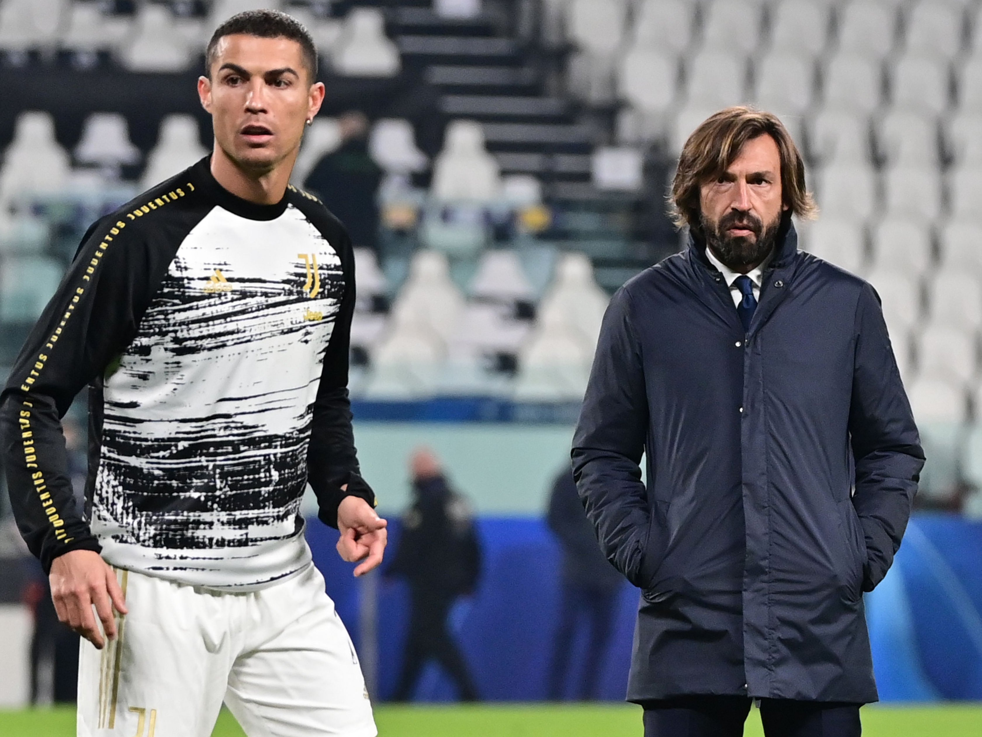 Ronaldo completed his transition to centre forward under Andrea Pirlo at Juventus