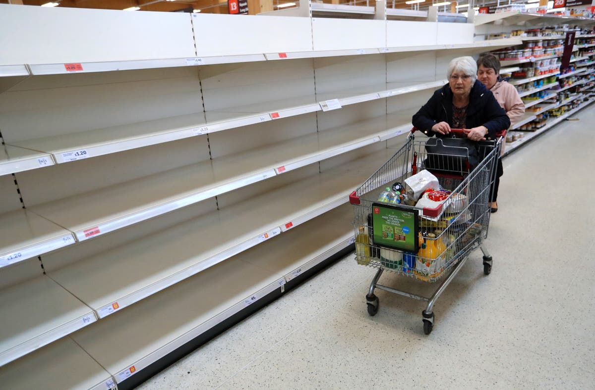 Food shortages &#39;permanent&#39; and shoppers will never again enjoy full choice  of items, Britons warned | The Independent