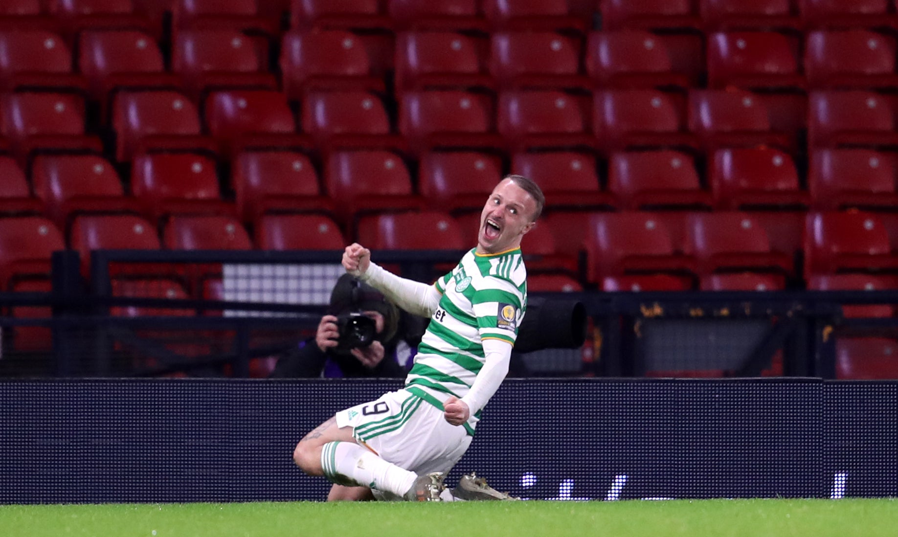 Leigh Griffiths could make his Dundee debut after joining on loan from Celtic (Andrew Milligan/PA Images)