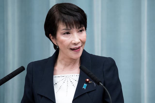 <p>Takaichi will face stiff competition from within her own party to become leader </p>