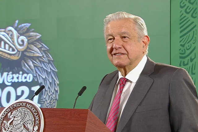 <p>El presidente López Obrador durante la Mañanera de este 10 de septiembre.  </p>