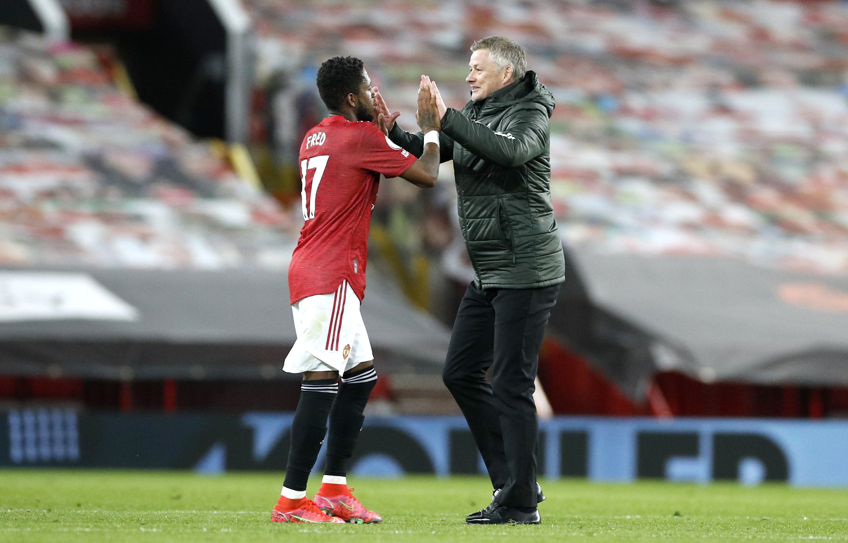 Ole Gunnar Solskjaer faces the prospect of being without Fred this weekend (Phil Noble/PA)