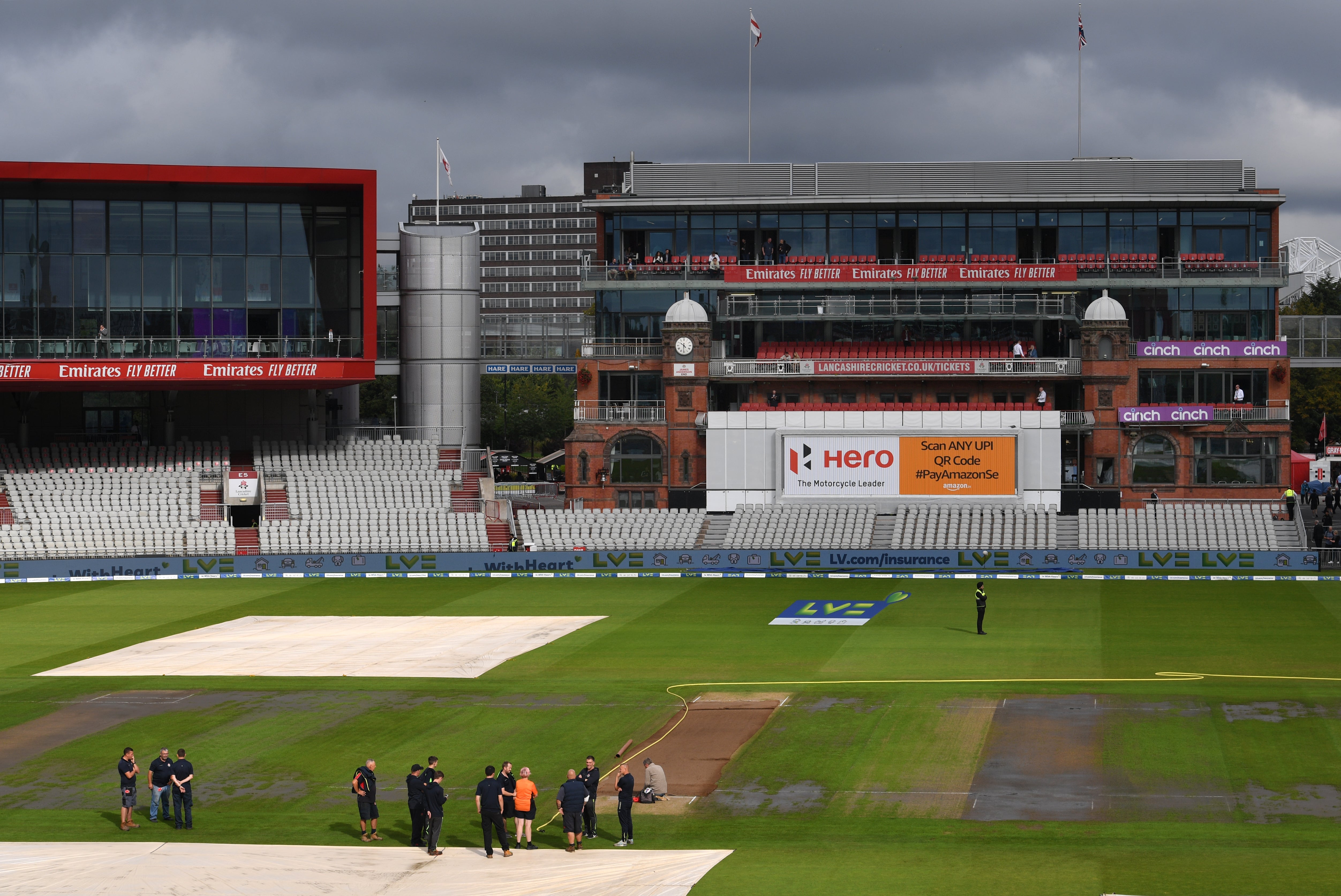 The Old Trafford test was cancelled