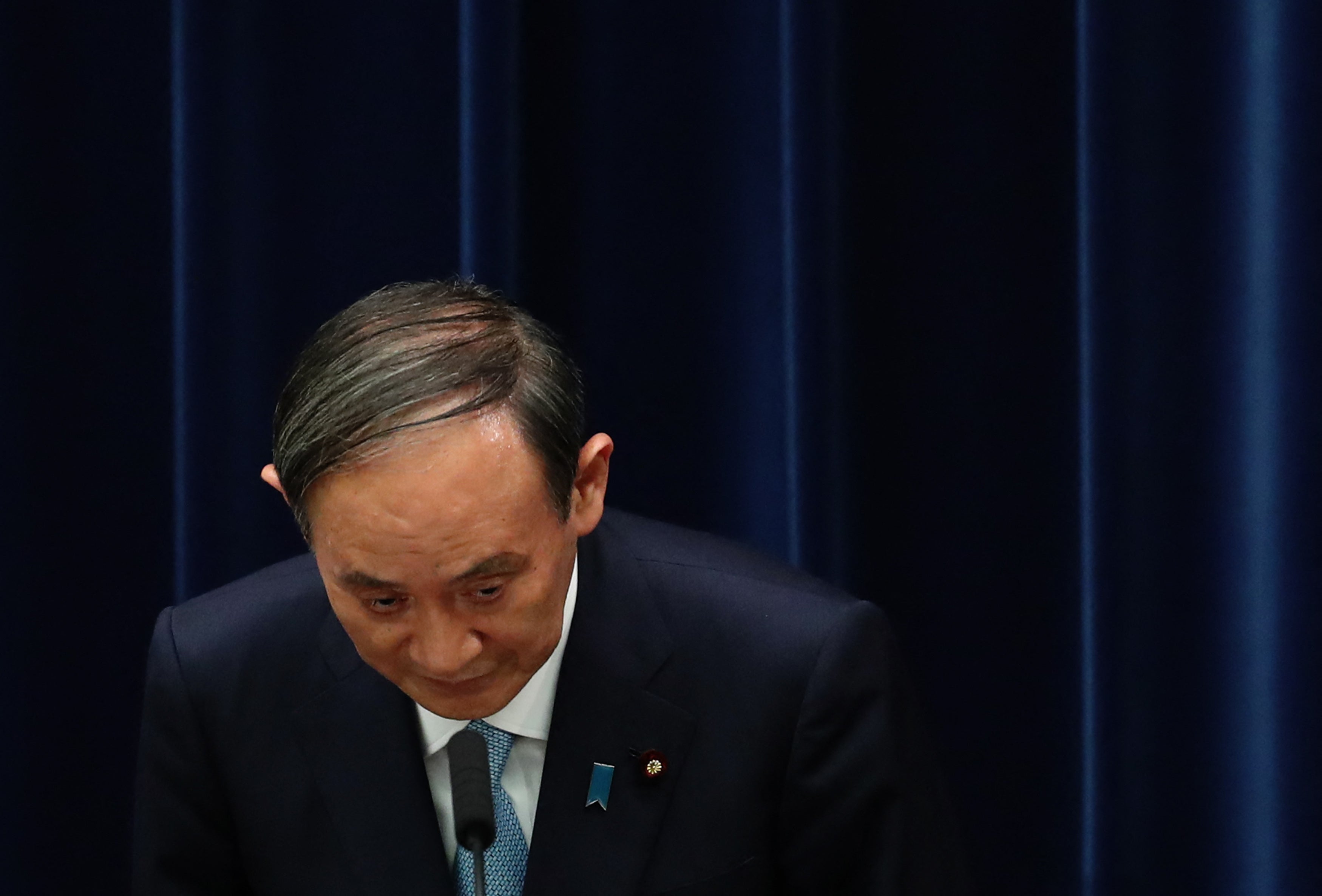 Bowing out: Yoshidhide Suga’s policies for dealing with peaking and troughing waves of Covid-19 were muddled and impulsive