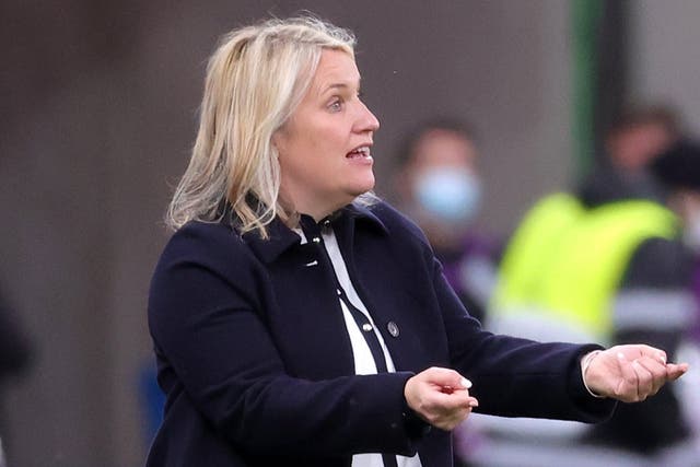Emma Hayes saw her Chelsea side lose the opening match of their WSL title defence last week (Adam Ihse/PA)