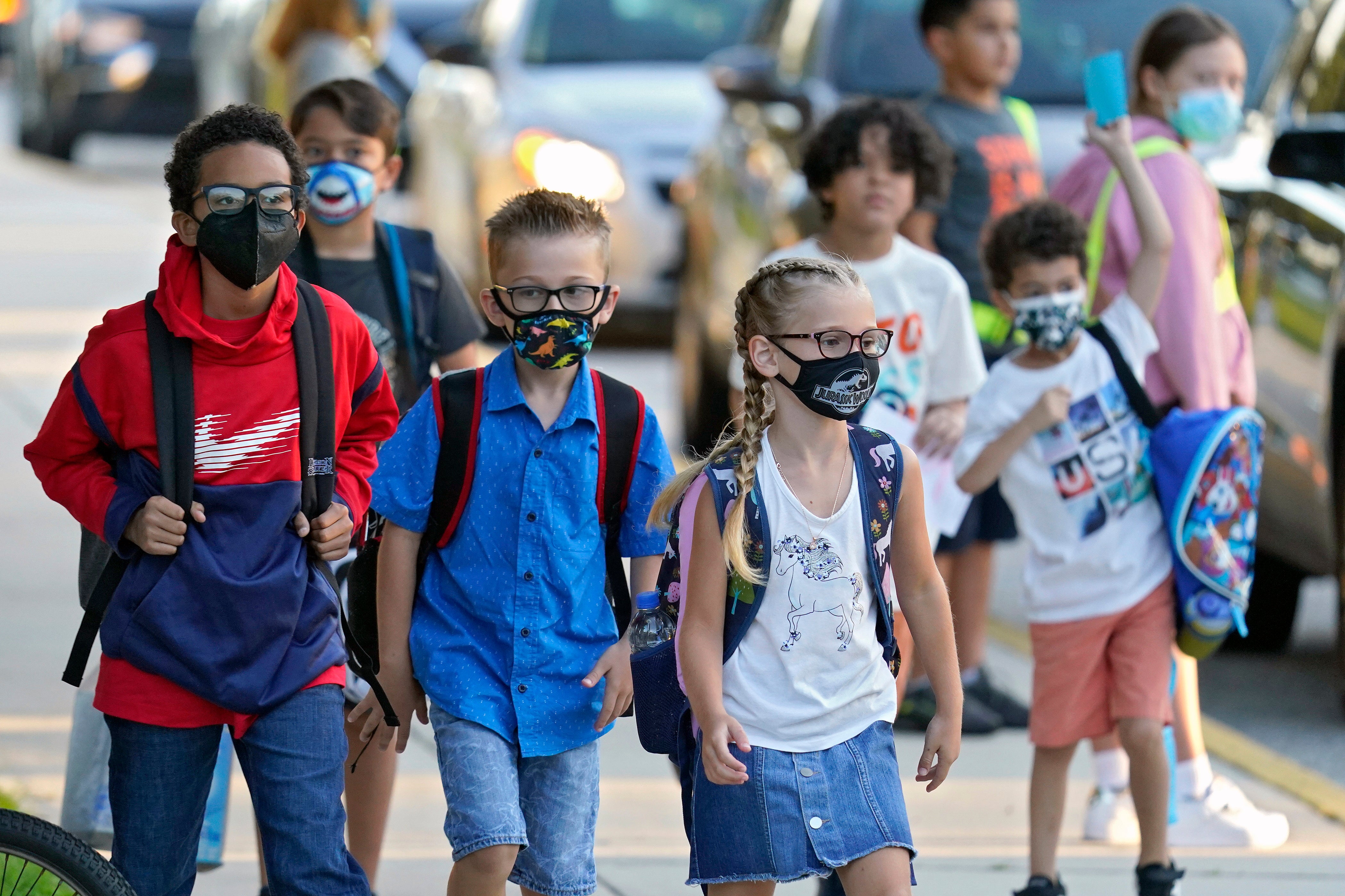 Virus Outbreak Florida School Masks