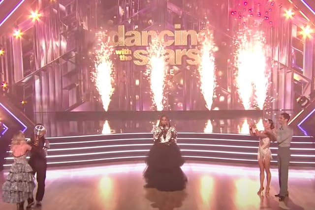 <p>The 2020 Dancing with the Stars finale</p>