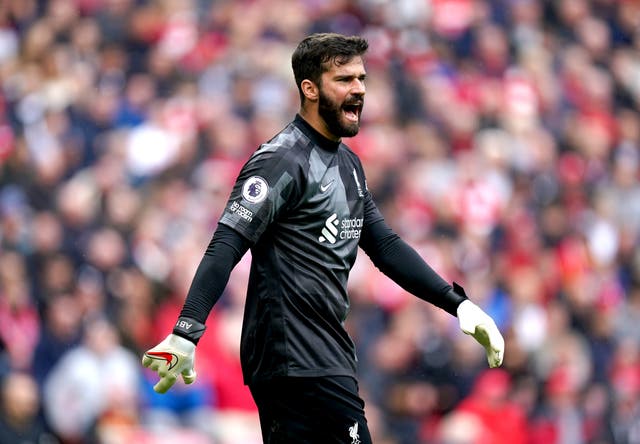 Alisson will be able to play for Liverpool (Mike Egerton/PA)