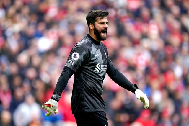 Alisson will be able to play for Liverpool (Mike Egerton/PA)