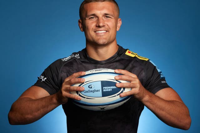 <p>Henry Slade of Exeter Chiefs</p>